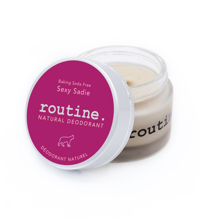 Routine Natural Deodorant Baking Soda Free Sexy Sadie 